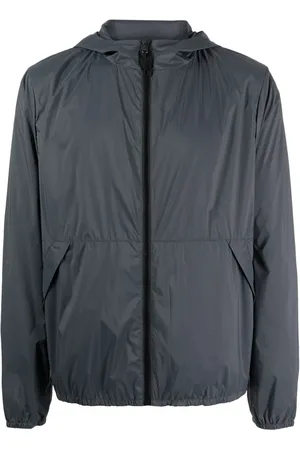 James Perse Zip-up hooded windbreaker jacket