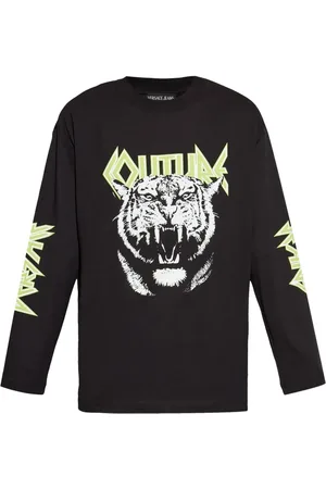 VERSACE Tiger-print T-shirt