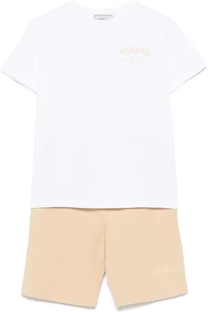 Iceberg Logo-print shorts set