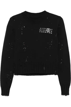 Maison Margiela Numbers-motif sweater