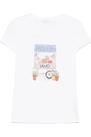 Liu Jo Rhinestone-embellished T-shirt