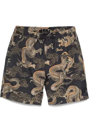 Maharishi Dragon swim shorts