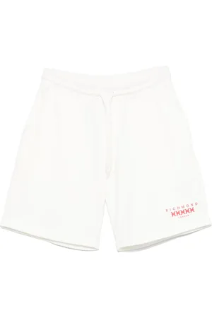 John Richmond Logo-print shorts