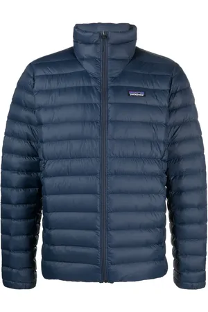 Patagonia Logo-patch feather-down jacket