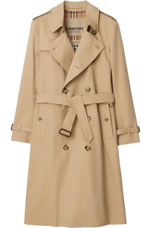 Burberry Heritage Kensington belted trench coat