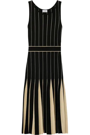 ST. JOHN Pleated dress