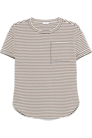 Brunello Cucinelli Striped jersey T-shirt
