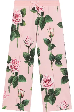 Dolce & Gabbana Floral-print trousers