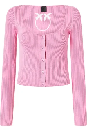 Pinko Ribbed cropped cardigan