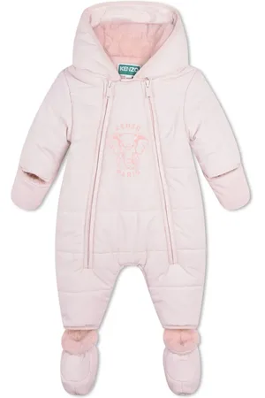Kenzo Elephant-print hooded snowsuit