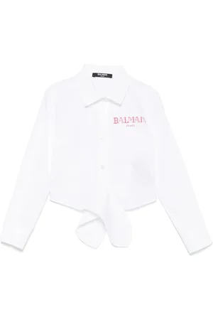 Balmain Knot-detail shirt