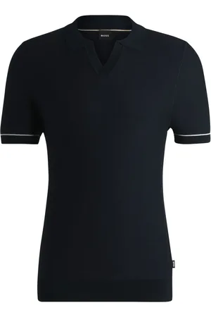 HUGO BOSS V-neck polo shirt