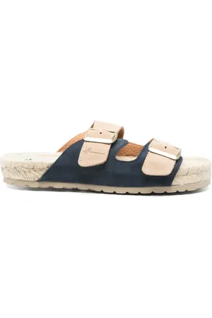 MANEBI Suede slides