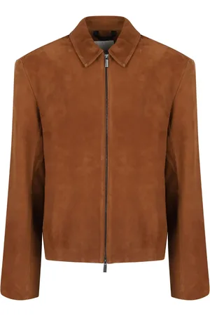 Calvin Klein Suede bomber jacket