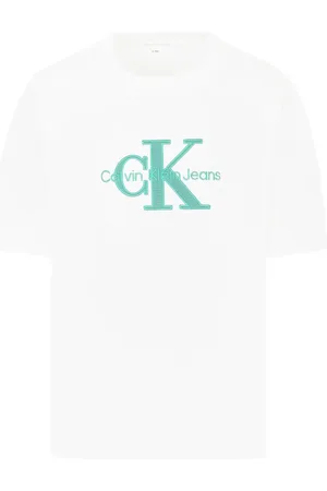 Calvin Klein Logo-embroidered T-shirt