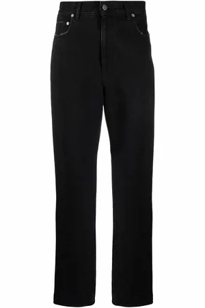 Golden Goose Logo-patch straight-leg trousers