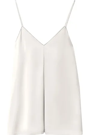 Fabiana Filippi Inverted-pleat tank top