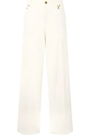 Roberto Cavalli Python-print trousers
