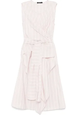 Fabiana Filippi Striped midi dress