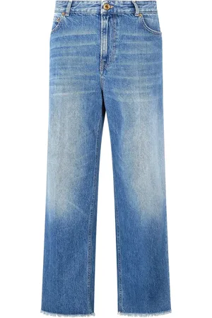 Roberto Cavalli High-waisted wide-leg jeans