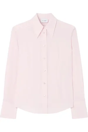 ST. JOHN Crepe-de-chine shirt