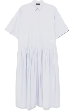 Fabiana Filippi Poplin midi dress