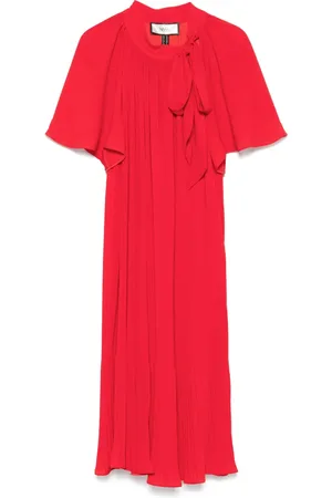 NISSA Pliss?? midi dress