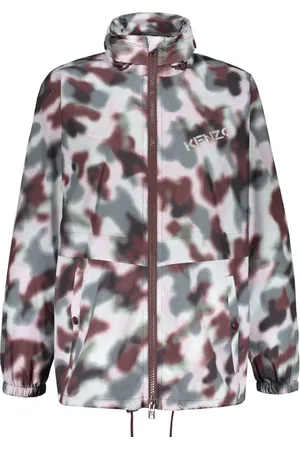 Kenzo Logo-print oversized jacket