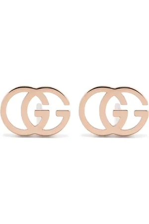 Gucci 18kt rose GG Running earrings