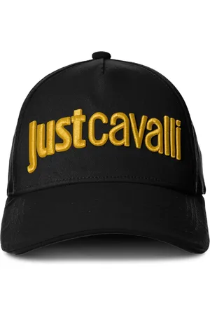 Roberto Cavalli Logo-embroidered cap
