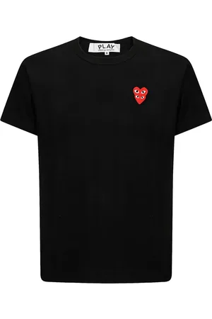 Comme des Garçons Logo-appliqu?? cotton T-shirt