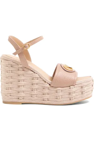 VALENTINO GARAVANI 120mm VLogo Signature wedge sandals