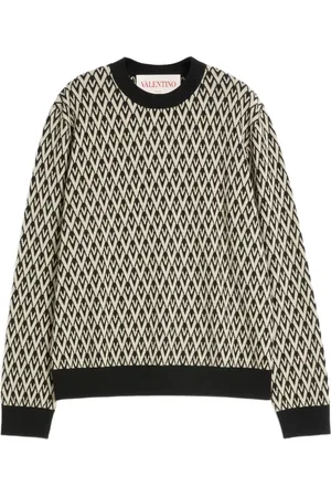 VALENTINO GARAVANI Toute La V jacquard sweater