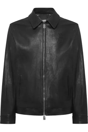 BILLIONAIRE Logo-plaque jacket