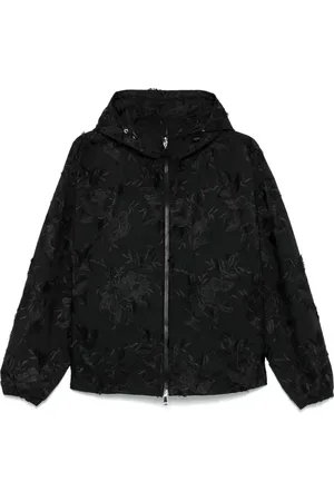 Moncler Floral-embroidered jacket