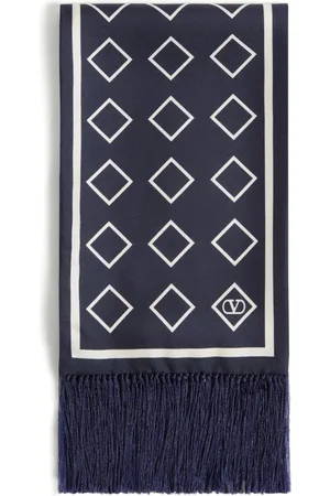 VALENTINO GARAVANI Opticool fringed bandeau scarf