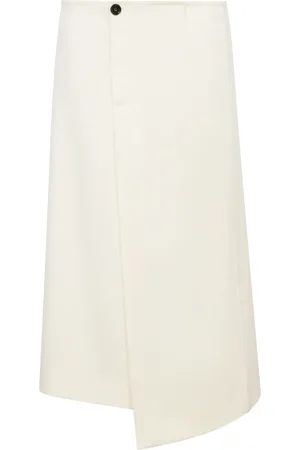 Proenza Schouler Twill Suiting wool wrap skirt