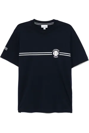 Lacoste Printed embroidered T-shirt