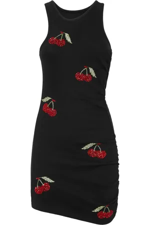 Philipp Plein Cherry-motif mini dress