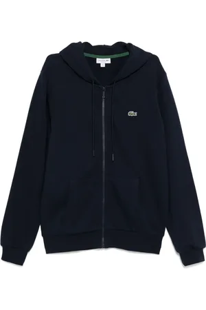 Lacoste Zipped fleece sweatshirt