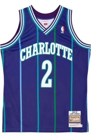 Mitchell & Ness "NBA Charlotte Hornets 94 Larry Johnson" authentic alternate jersey