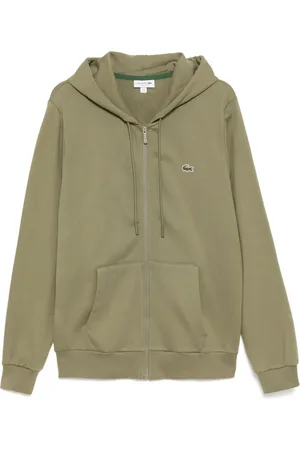 Lacoste Zipped fleece sweatshirt