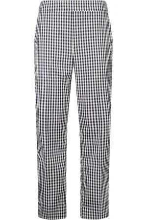 Liu Jo Check-pattern cropped trousers