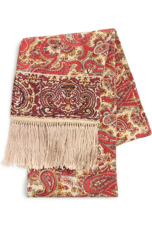 VALENTINO GARAVANI Voyage Imaginaire silk bandeau scarf