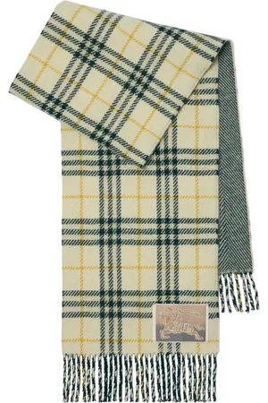Burberry Reversible checkered scarf