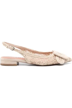 Bibi Lou Dalila interwoven-design ballerina shoes
