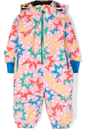 Stella McCartney Graphic-print hooded snowsuit