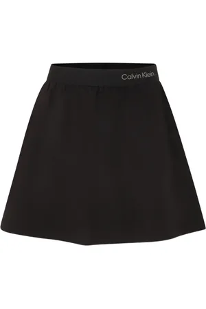 Calvin Klein Logo-waistband skirt