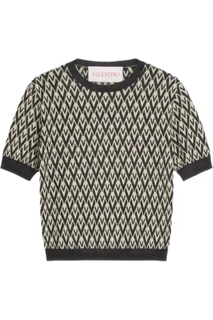 VALENTINO GARAVANI Toute La V jacquard sweater