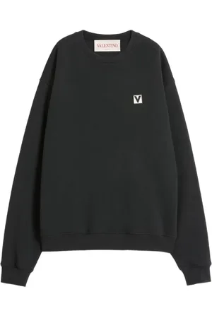 VALENTINO GARAVANI Logo-patch sweatshirt